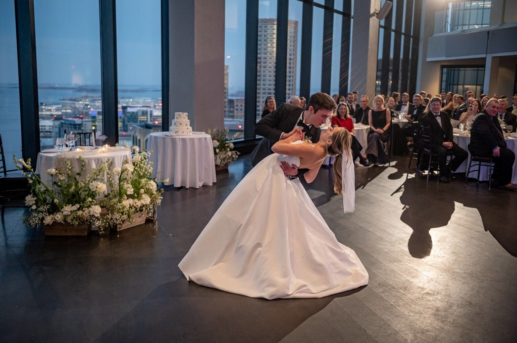 Elegant wedding dance at State Room Boston