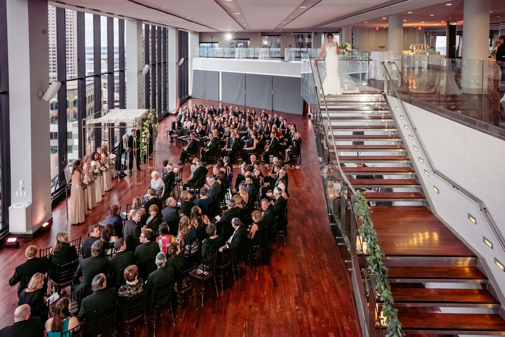 Full ceremony view at State Room Great Room