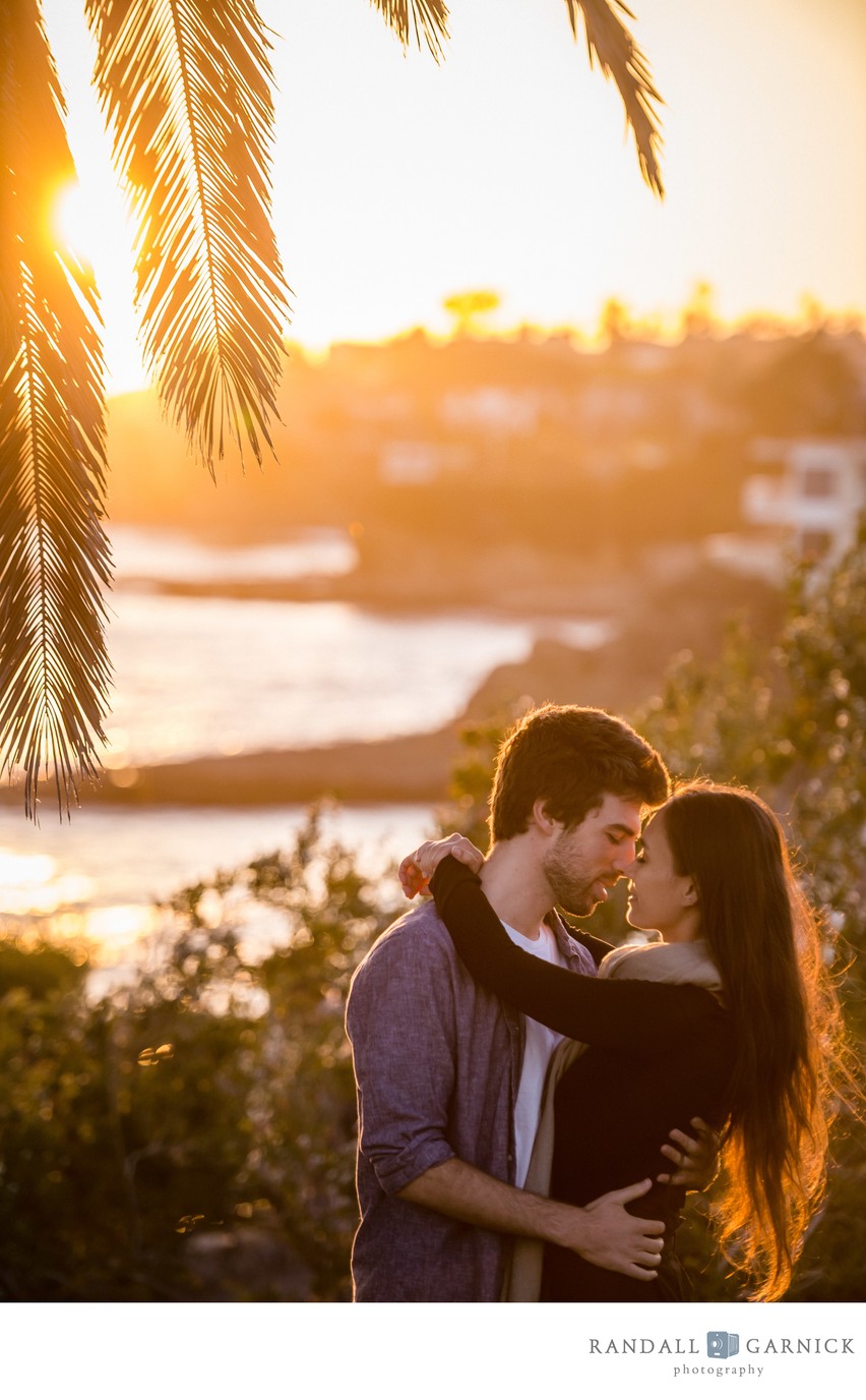 Oceanside engagement photos at the beach