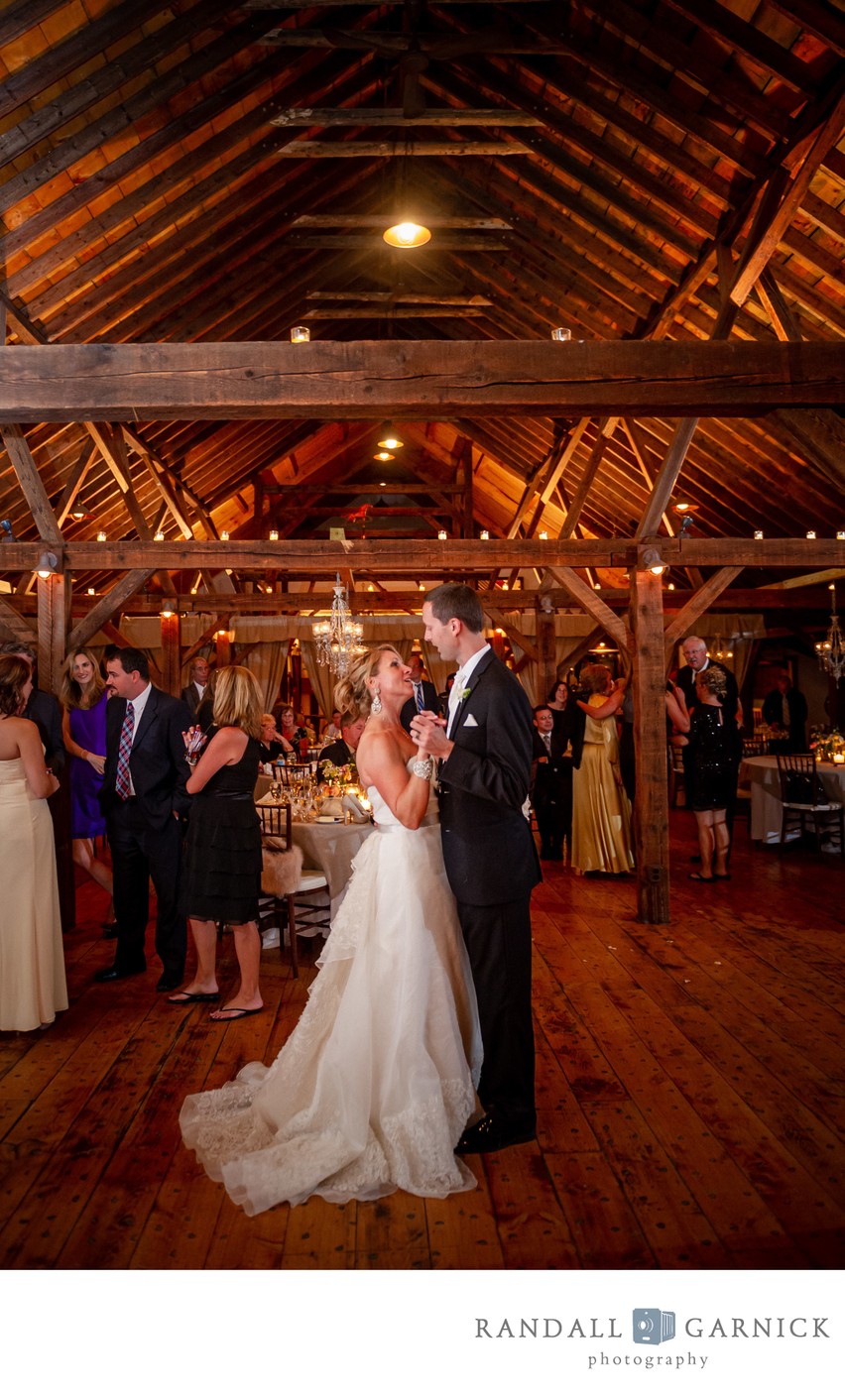 first-dance-barn-reception-riverside-farm-vermont