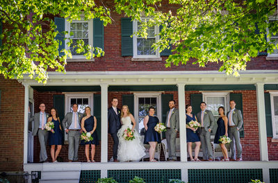 red barn at outlook farm wedding