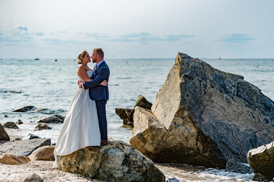 Cape Cod beach wedding photos