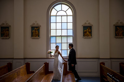 wedding ceremony photos in New England