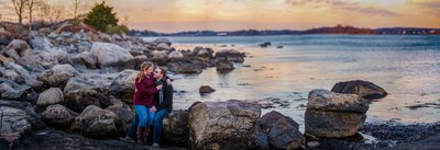 Enders Island engagement session