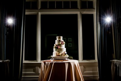 Cape Cod wedding cake Oysterville
