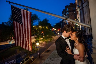 Harvard Club of Boston wedding photos