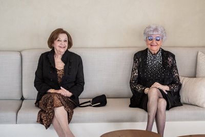 2 Grandmothers hanging out at The Lakehouse Halifax