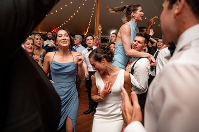 deCordova Museum weddings crazy dance floor action