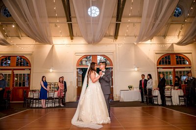 Elm Bank wedding reception perfect 1st dance