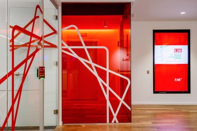 Bold architectural design in Boston office space