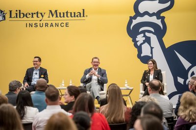 Boston event photographer covering corporate panel talk