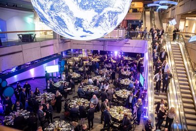 Evening gala photographed at premier Boston venue