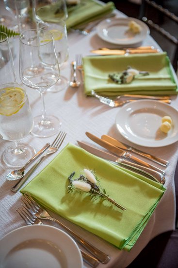 Elm Bank wedding elegant reception decor