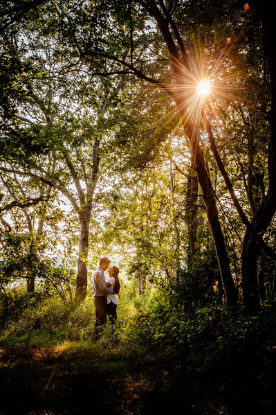 outdoorsy New England engagement pictures