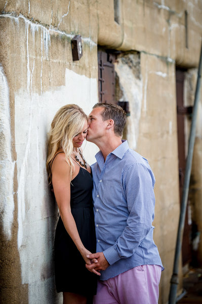 Romantic engagement photos in New England