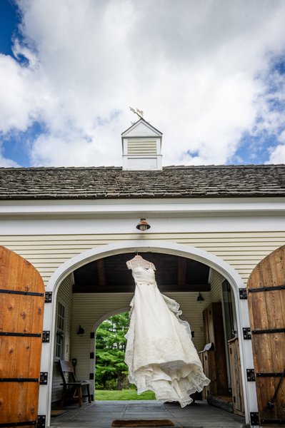 wedding-dress-hanging-riverside-farm-vermont