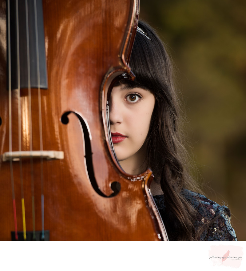 Unique Cello Portrait Little Rock Photographer