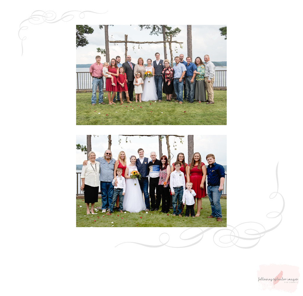 Degray Lake Family Wedding Album 