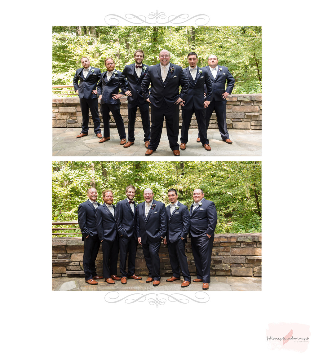 Anthony Chapel Wedding Photography Album Page