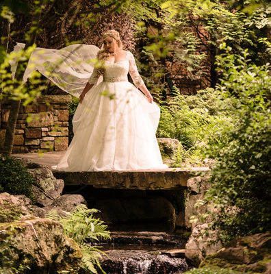 Garvan Garden Wedding Bridals Hot Springs Photographer