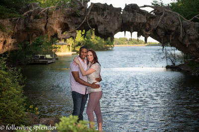The Old Mill in North Little Rock, Engagement Photos