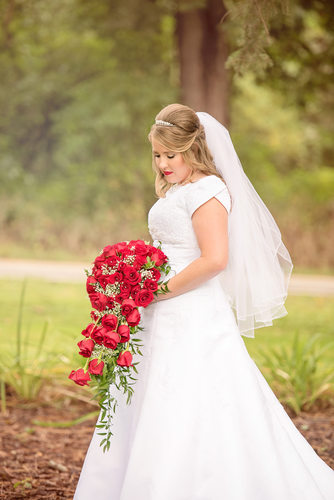 Traditional Bridal Portrait Little Rock, Arkansas Weddings