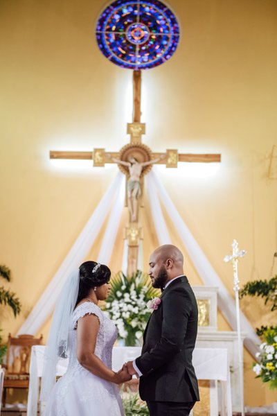 Church Wedding, San Fernando, Trinidad.