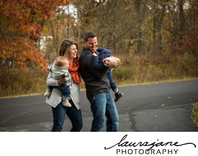 Glacier Hills County Park Family Portraits