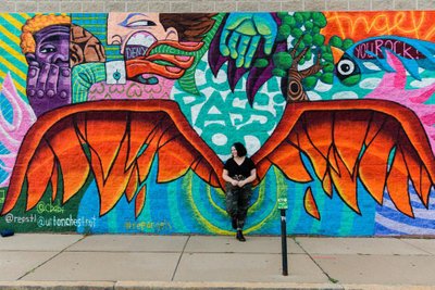 Senior Photos with Street Art