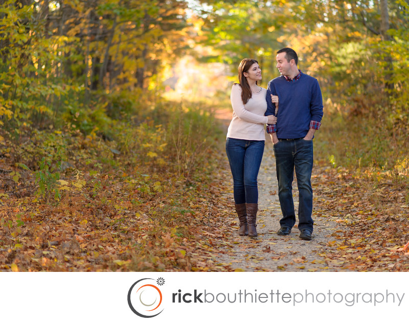 NH FALL ENGAGEMENT PHOTOGRAPHY