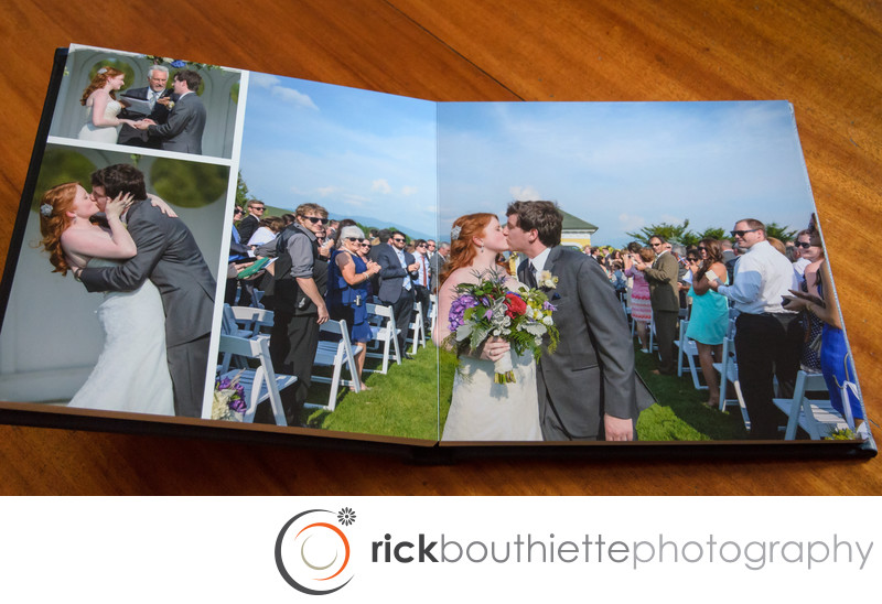 Custom Flush Mount Wedding Album