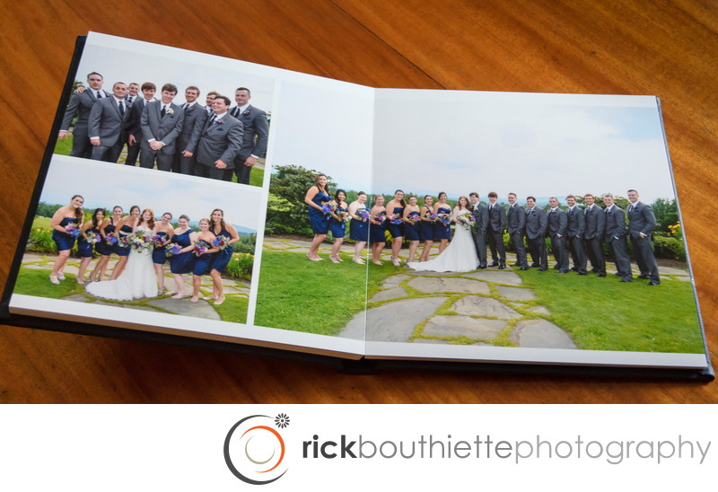 Flush Mount Wedding Album Wedding Party