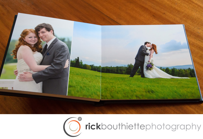 Flush Mount Wedding Album Formal Portraits