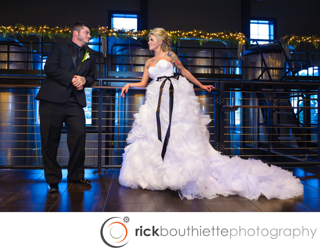 Labelle Winery Winter Wedding Photography New Hampshire Labelle Winery Winter Wedding Photography