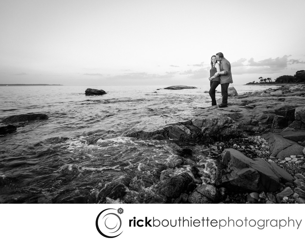 Ordiorne Point Engagement Photography