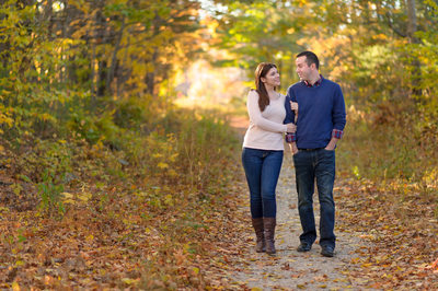 NH FALL ENGAGEMENT PHOTOGRAPHY