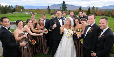 WEDDING PARTY - MOUNTAIN VIEW GRAND FALL WEDDING