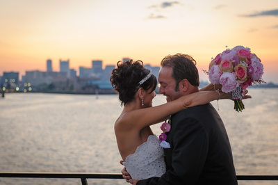 BOSTON WEDDING ABOARD THE ODYSSEY - ROWES WHARF, BOSTON