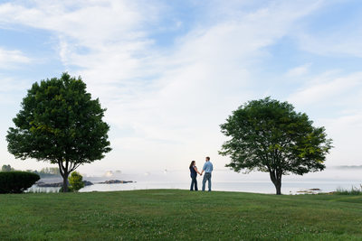 NH Engagement Photography - Great Island Common