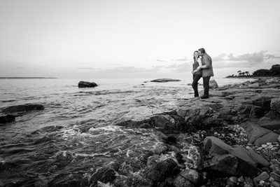 Ordiorne Point Engagement Photography