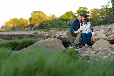 Engagement session at Ordiorne Point