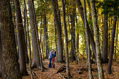 Fall Engagement Session At Wagon Hill - Durham, NH
