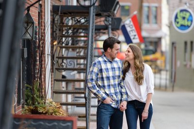 Love In The Streets - Engagement Photography Portsmouth NH