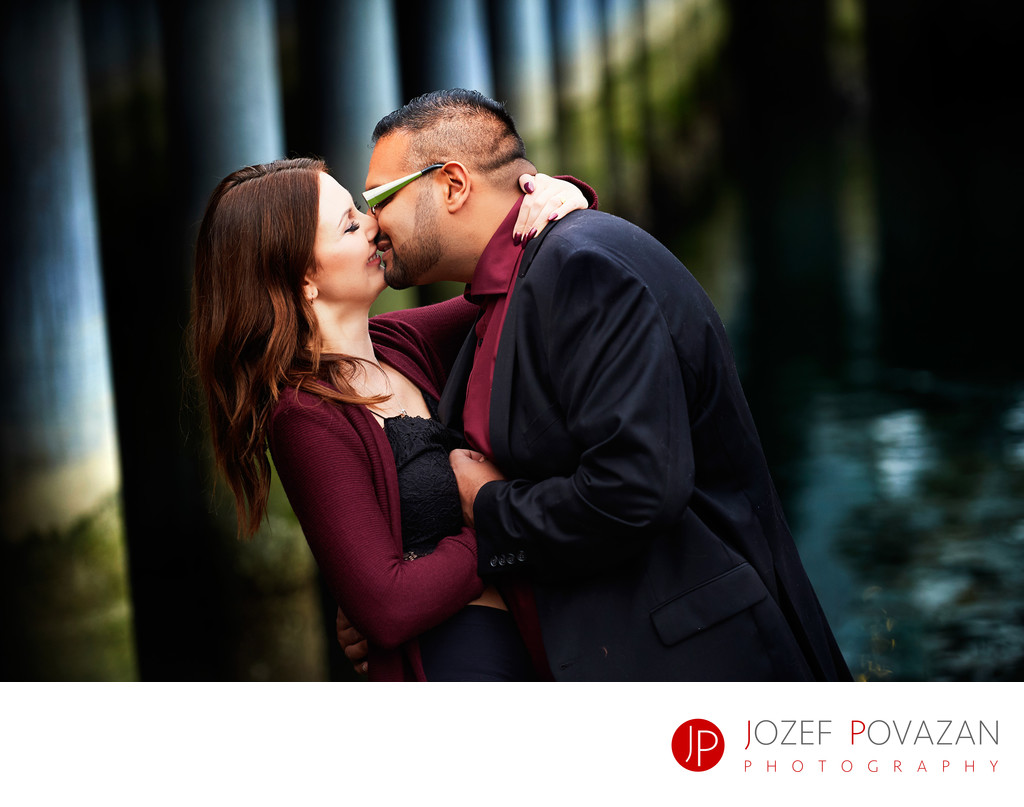 Deeply in love Vancouver Lifestyle Engagement pictures