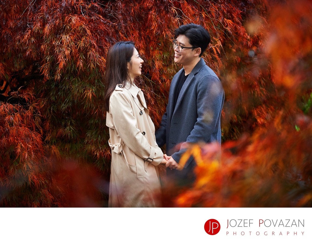 VanDusen Botanical Garden secret engagement proposal