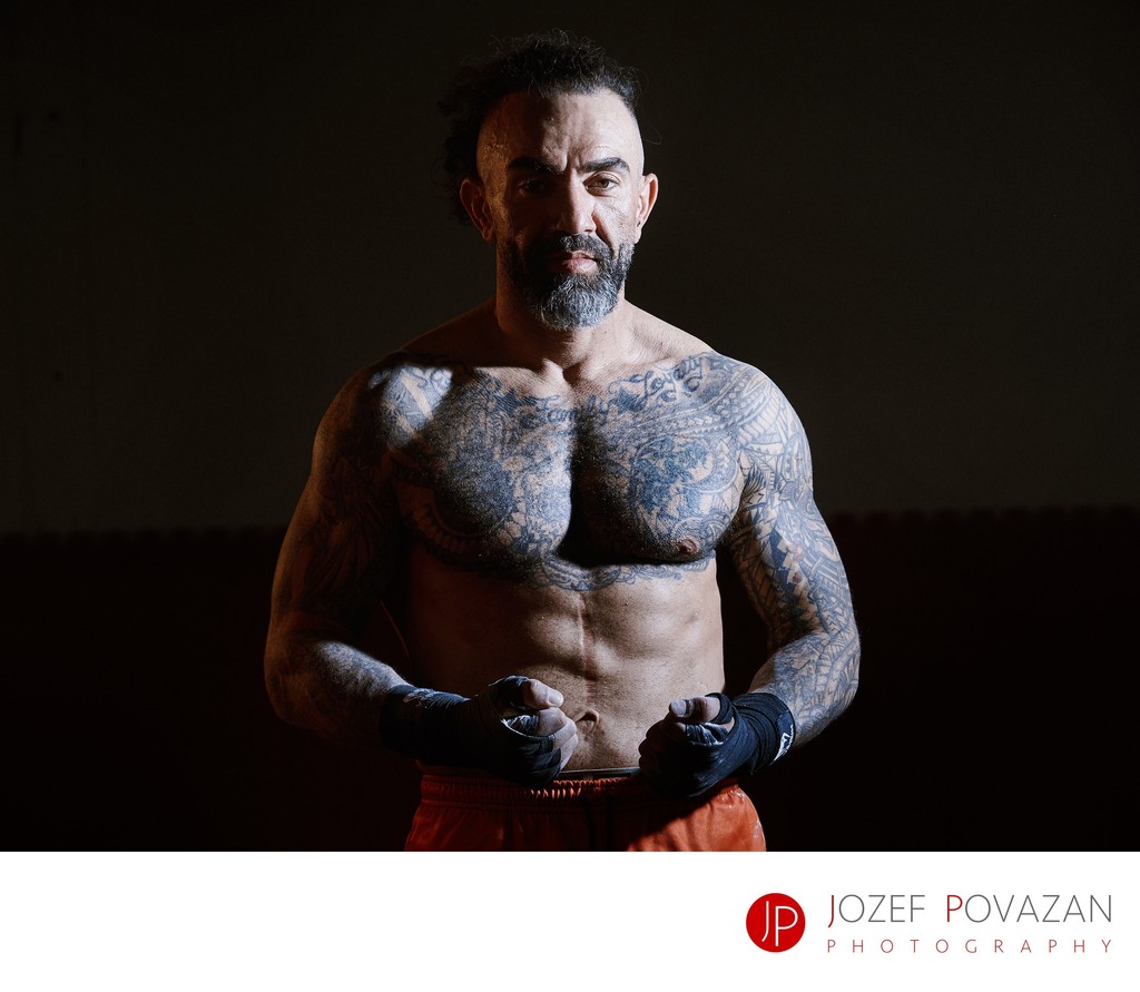 Vancouver MMA kickboxing gym portrait photographers