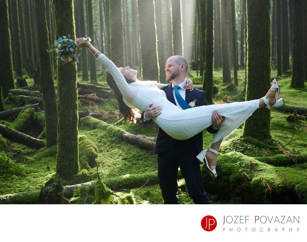 Golden Ears park elopement wedding 2026 first couple