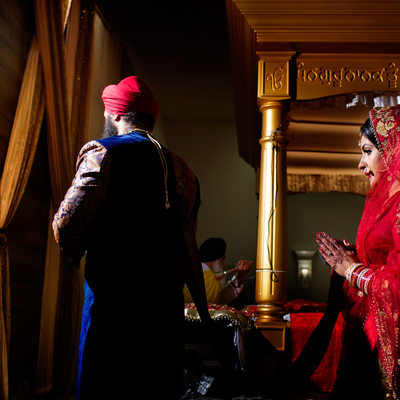 Indian Sikh Wedding ceremony Vancouver photographer