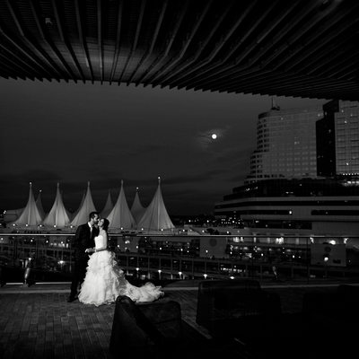 Convention centre Vancouver wedding photographers