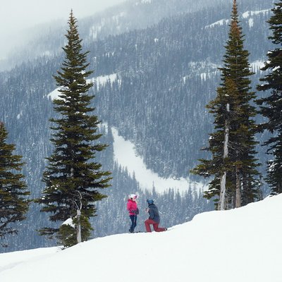Whistler Blackcomb secret ski proposal and she said yes